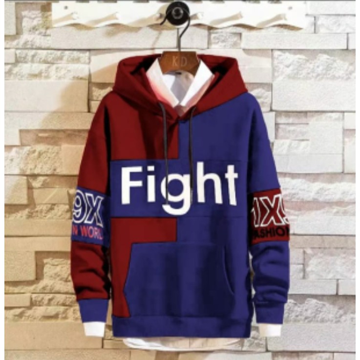 Fight Sweater Hoodie Pria - Sweater Combie Flecee Premium