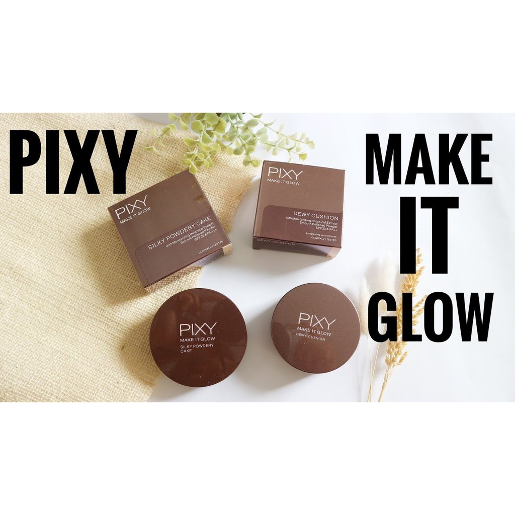 PIXY Make It Glow Silky Powdery cake