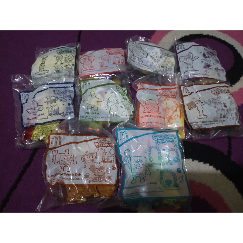 Happy Meal Spongebob Fullset sealed
