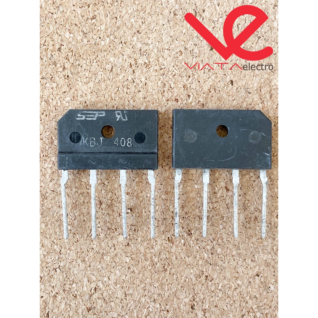 DIODA SISIR 4A (1Buah) KBJ408 DIODA BRIDGE DIODA  KBJ 408 4 AMPERE DIODE SISIR 4A