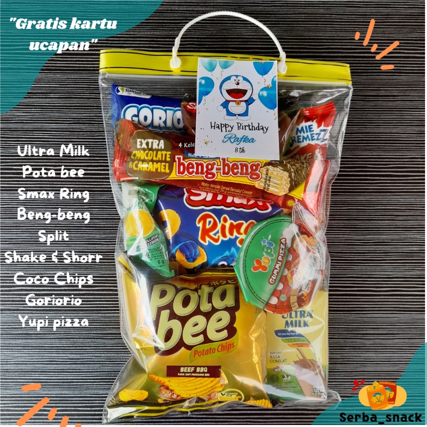 

HAMPERS PAKET ULANG TAHUN / PAKET ULTAH ANAK / BINGKISAN ULTAH