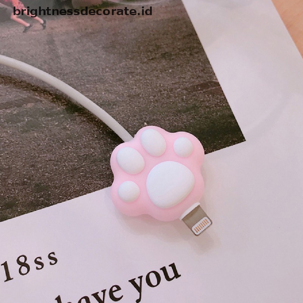 (birth) Pelindung Kabel Data / Charger Usb Bahan Silikon Model Gigit