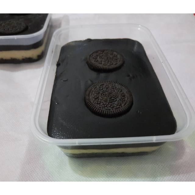 

OREO DESSERT BOX COKLAT LELEH