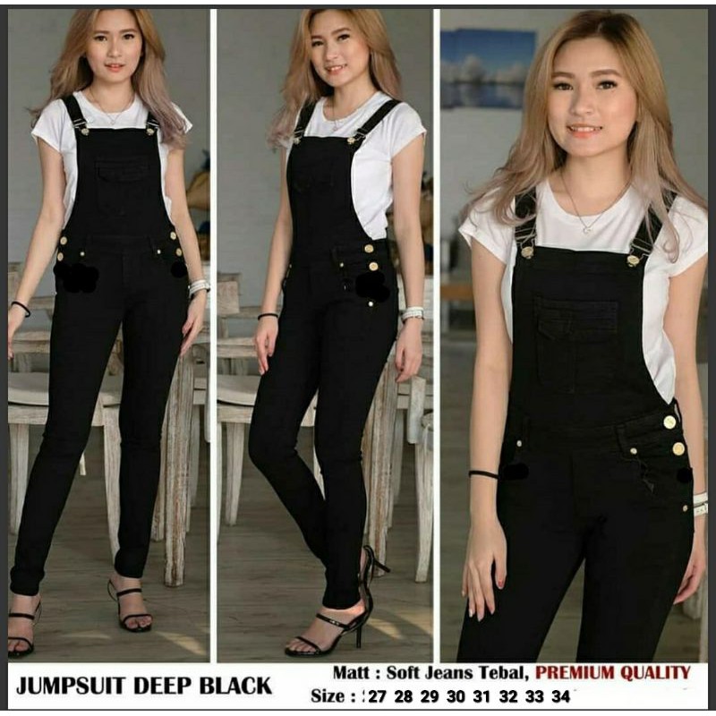 Panjang Overall Hitam Celana Panjang Overall Hitam. Celana Panjang Overall Jeans Hitam. Celana