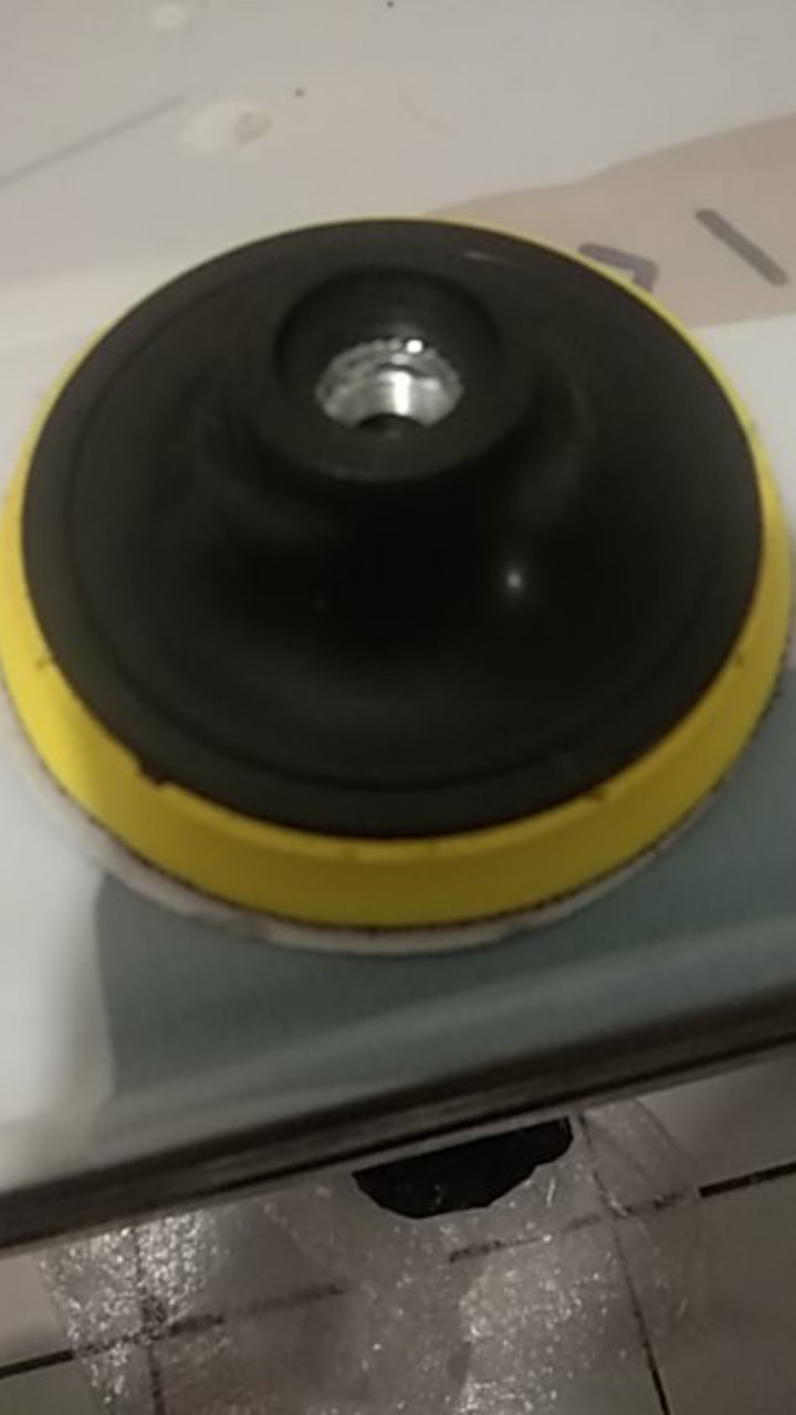 Tatakan Amplas Velcro 4 Inci Inch - Gerinda Grinder