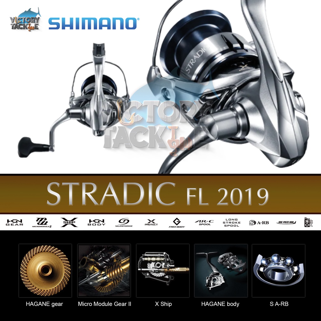 REEL PANCING SHIMANO 2019 STRADIC FL 1000 | 2500 | 3000 | 4000 | 5000