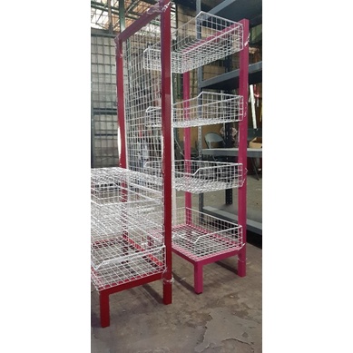 rak ciki-ciki snack atau rak keranjang serbaguna