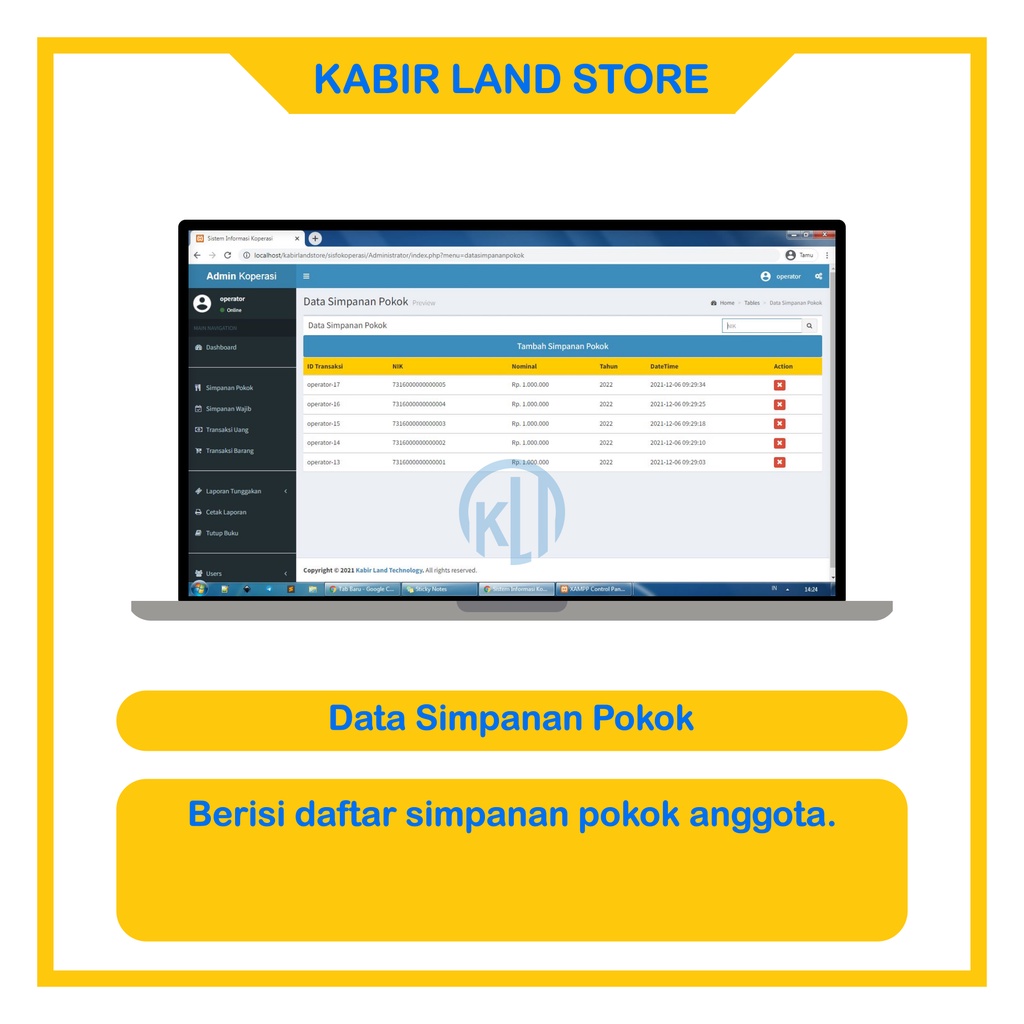 Source Code Sistem Informasi Koperasi