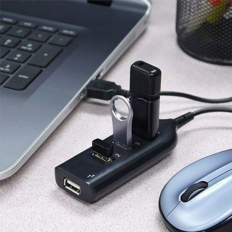 USB HUB 4 Port | Terminal USB 4 in 1 50 cm 4 output