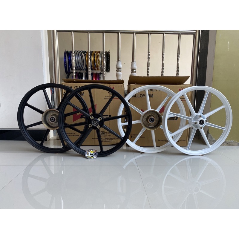 VELG VROSSI ZIGEN SWAN YAMAHA TROMOL KECIL 140/160x17