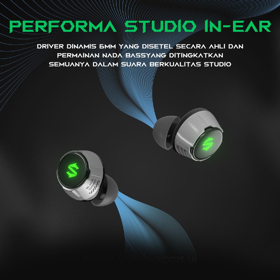 Black Shark Lucifer T4 / BlackShark Lucifer T1 Gaming Earbuds 45ms Ultra Low Latency