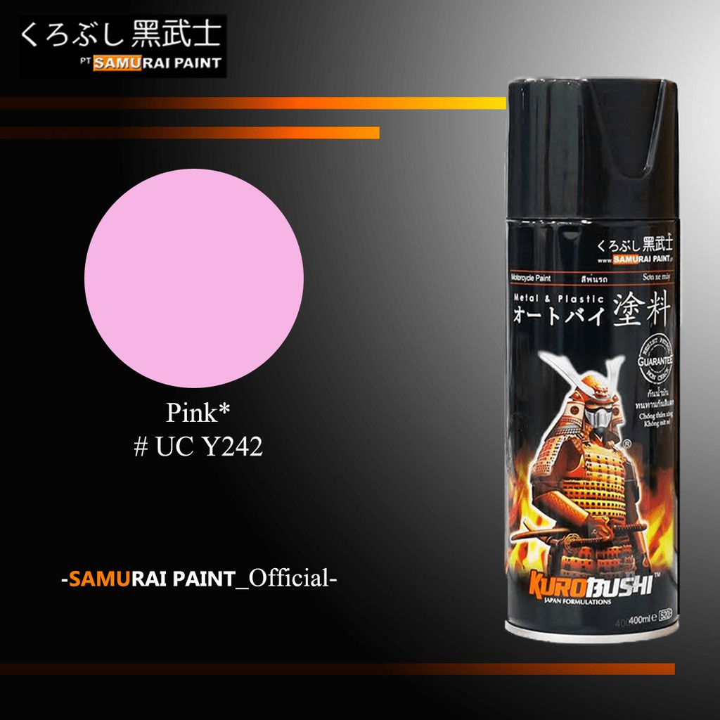 

SAMURAI PAINT #UC Y242 PINK * 400ML