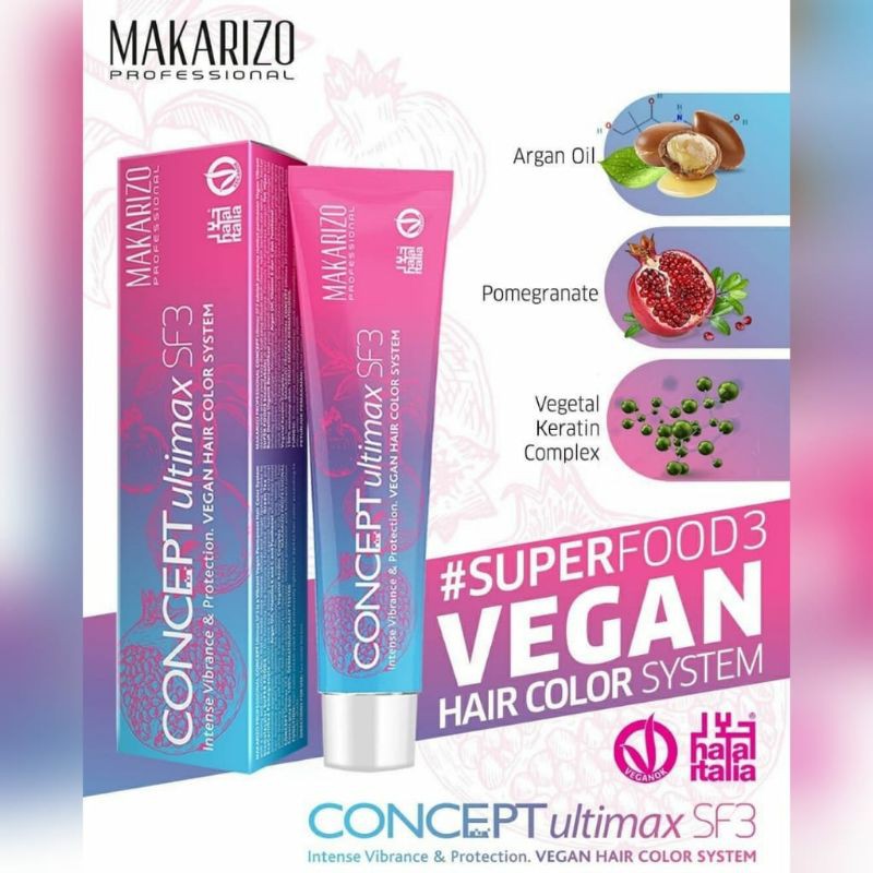 MAKARIZO Concept Ultimax Hair Color SF3 90mL