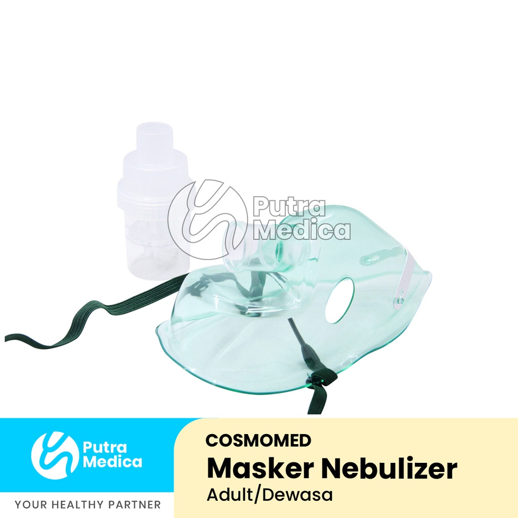 Masker Nebulizer / Inhalasi Mask / Perlengkapan Terapi Uap