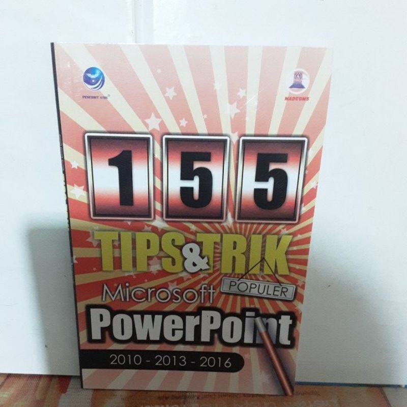 Jual Buku 155 Tips&Trik Populer Microsoft PowerPoint 2010-2013-2016 ...