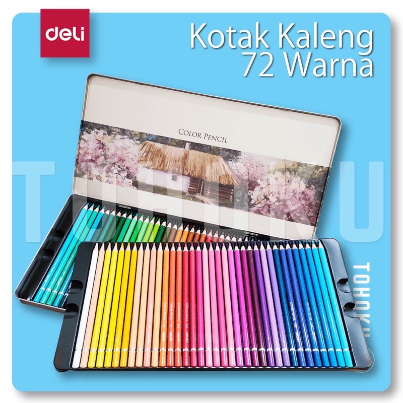 

Deli High Grade Oil Pencil Color Pensil Warna Deli Kualitas Bagus Original