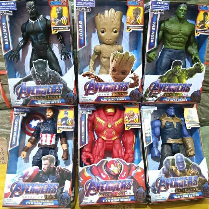 FIGURE MARVEL AVENGERS END GAME TITAN HERO TECH WITH MUSIC