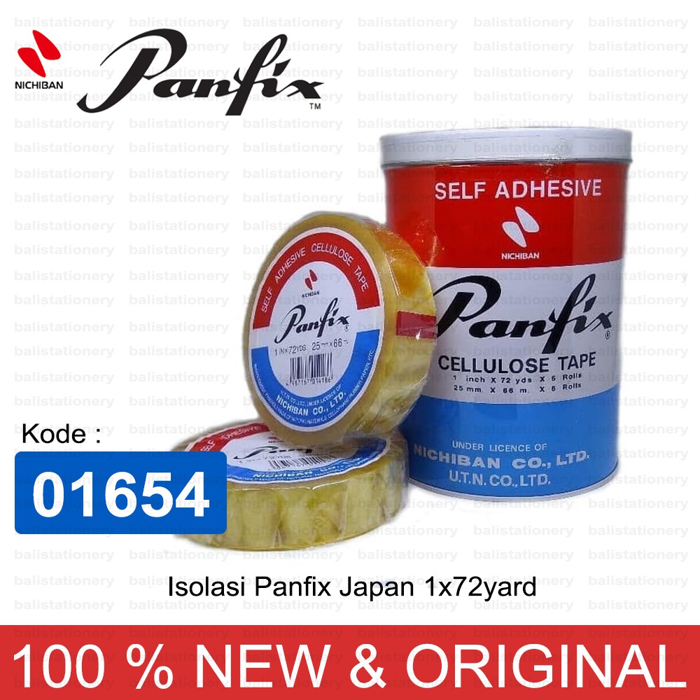 

Isolasi Panfix Japan 1x72yard