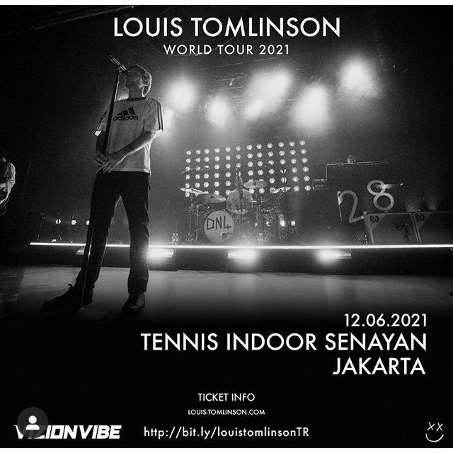Tiket Tribune A2 Louis Tomlinson World Tour Jakarta 2021