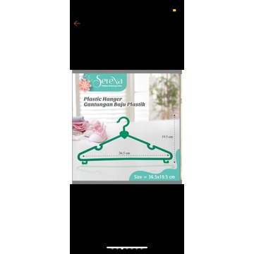Isi 12 pcs hanger anak warna murah