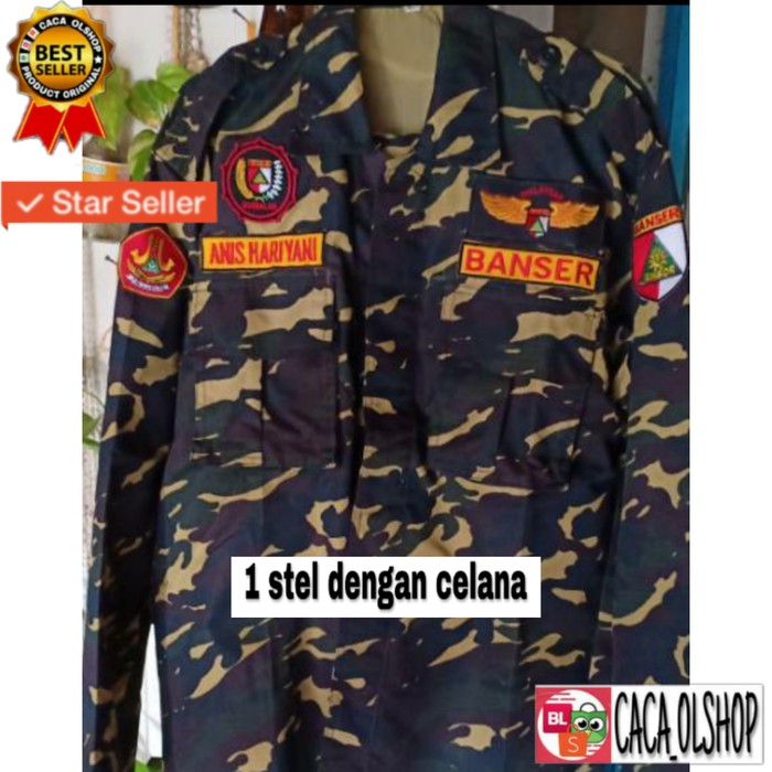 SKD Baju|Setelan|Seragam|Pdl Banser Nasional