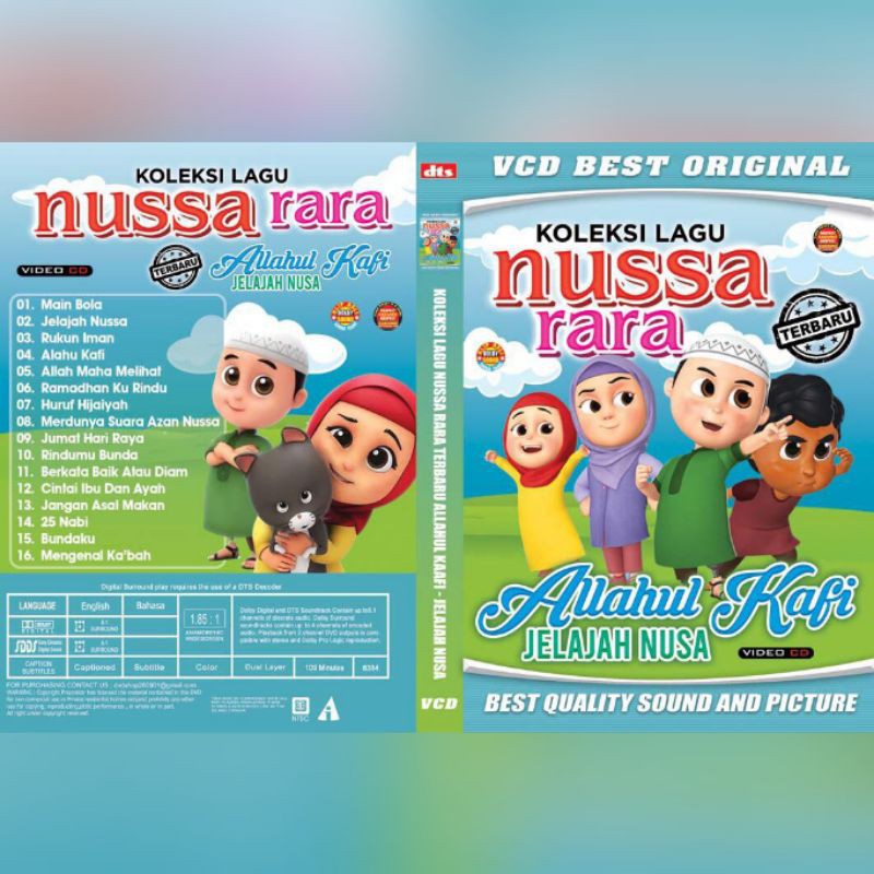 Kaset VCd Nusa Dan Rara Allhul Khafi