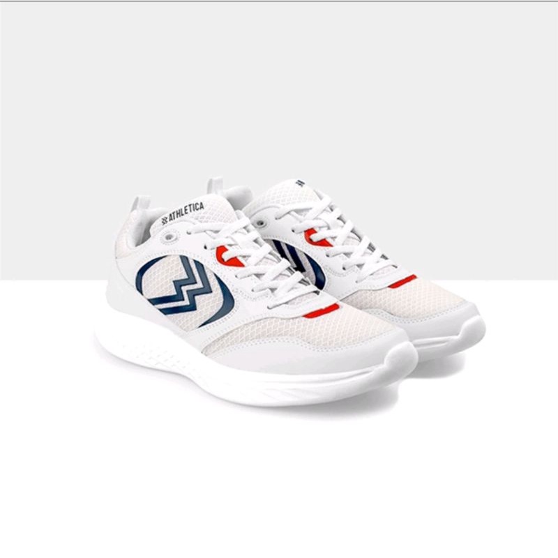 Geoff Max Official - Lombard All White - ORIGINAL GEOFFMAX - Sepatu Pria - Sepatu Running - Sepatu O