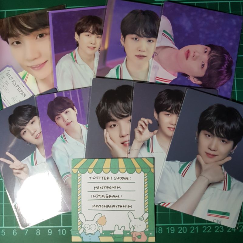 BTS SUGA YOONGI SOWOOZOO SWZ MPC MINI PHOTOCARD SET
