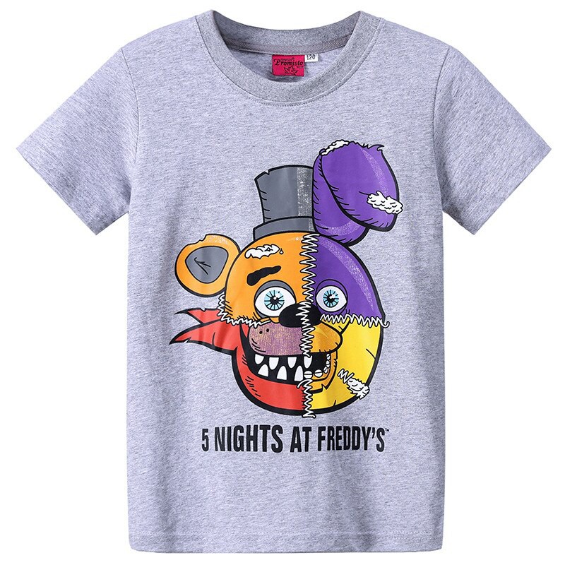 Baju Anak Laki 2 To 13 Y Summer Five Night At Freddy Kids T Shirt - details about boys girls kids roblox 3d printing short sleeve t shirt summer party costumes