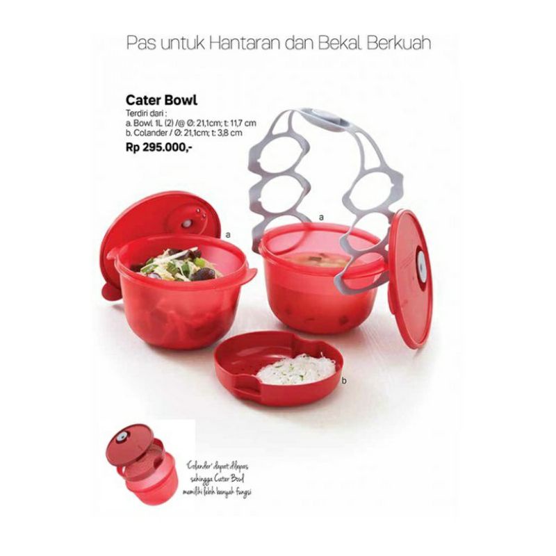 Rantang Tupperware 2 susun