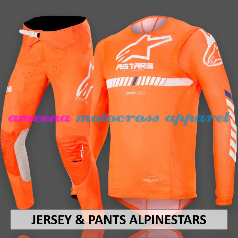 Jersey Custom Nama - Jerseyset Stelan - Jersey Celana Motocross - Jerseyset Stelan - Jersey Trail - Jersey Pants MX Adventure - Jersey Premium -AS004