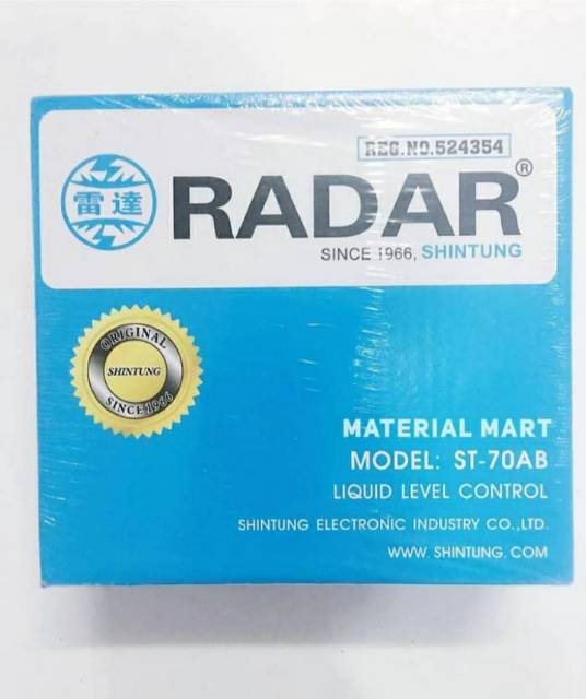 Pelampung Radar Biru Otomatis Shintung ST 70AB Air | Material Mart