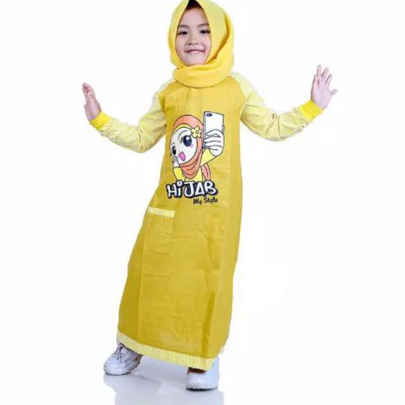 Trend *BAJU GAMIS KATUN RAMI/GAMIS ANAK PEREMPUAN/BAJU MUSLIM ANAK/GROSIR BAJU ANAK TH2 .. .