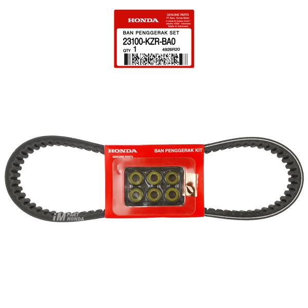 23100-KZR-BA0 Van Belt Plus Roller 18 Gram Vario 125 Old Lama 2012 - 2014