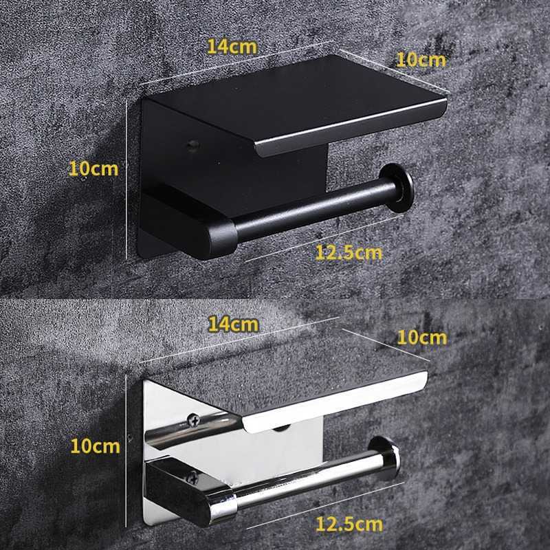 TD-AI02 HOUSEEN Gantungan Tempat Tisu Toilet Tissue Wall Mount - L101