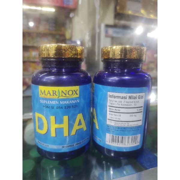 MARINOX DHA  (OTAK& MATA) ANAK",DEWASA, IBU HAMIL, IBU MENYUSUI ISI 30 SOFGEL