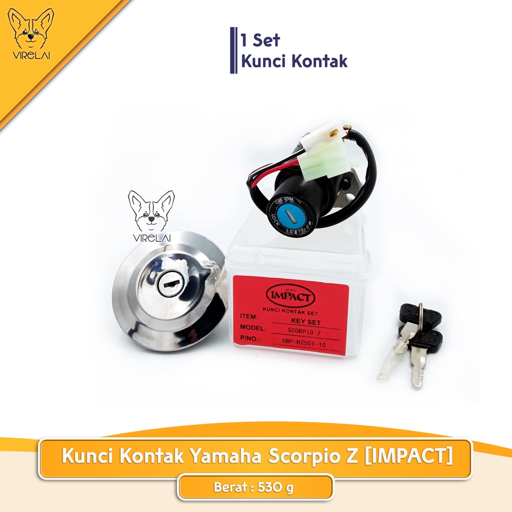 Kunci kontak Yamaha Scorpio Z [IMPACT]