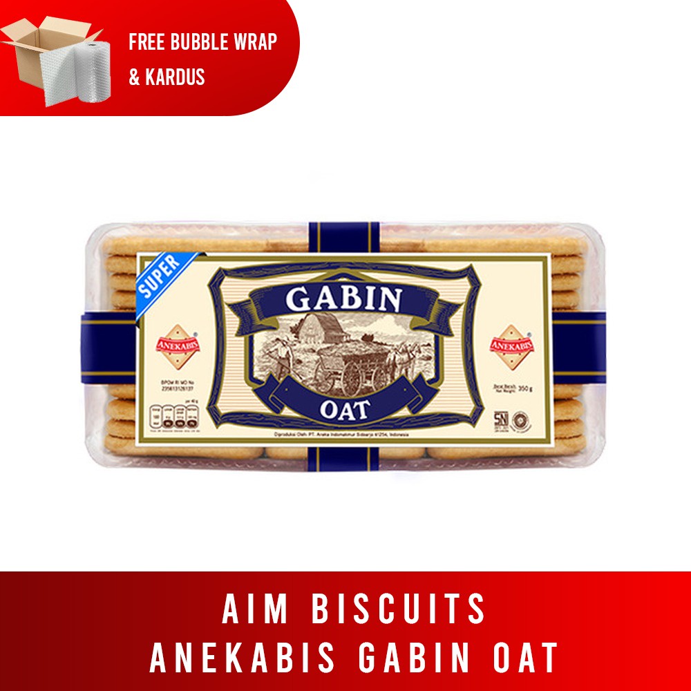 

AIM BISCUITS - Anekabis Gabin Oat 350 Gram