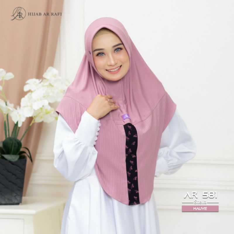 HIJAB PLISKET ARRAFI 581 KERUDUNG INSTAN BERGO SIMPEL TERBARU