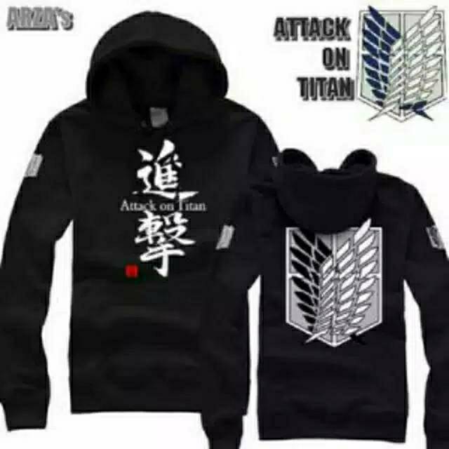 swetaer anime attack on titan SNK hoodie