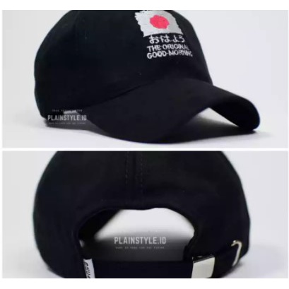 Topi Baseball Logo Jepang Trendy Topi Pria dan Wanita Terlaris
