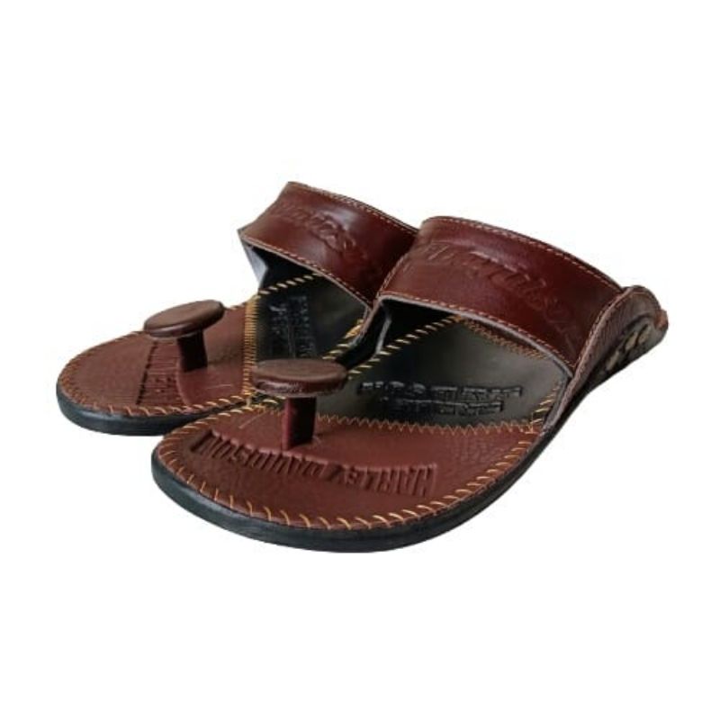 sandal kulit murah/ sandal Harley Davidson/ sandal jepit kulit/ sandal kulit termurah/ sandal kulit terlaris