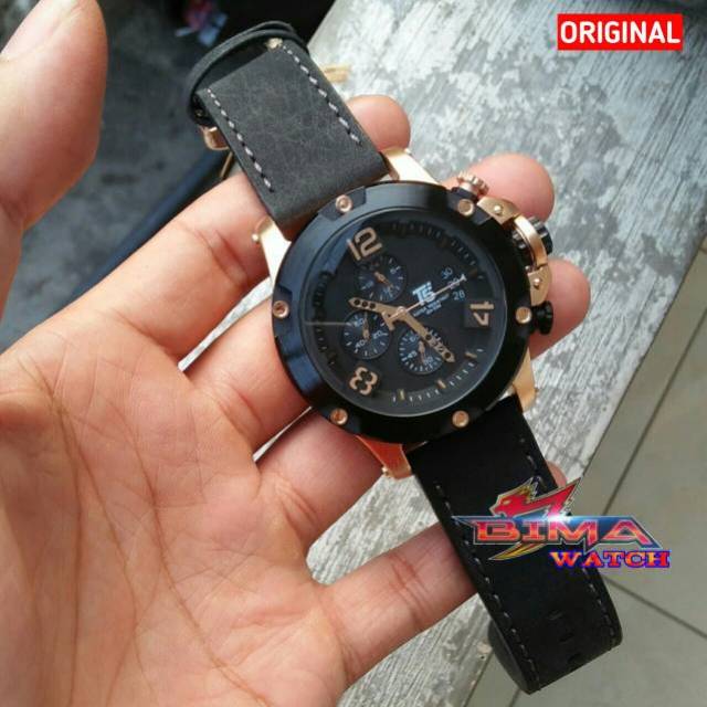 Jam tangan pria T5 H3638 original WR free box papper bag