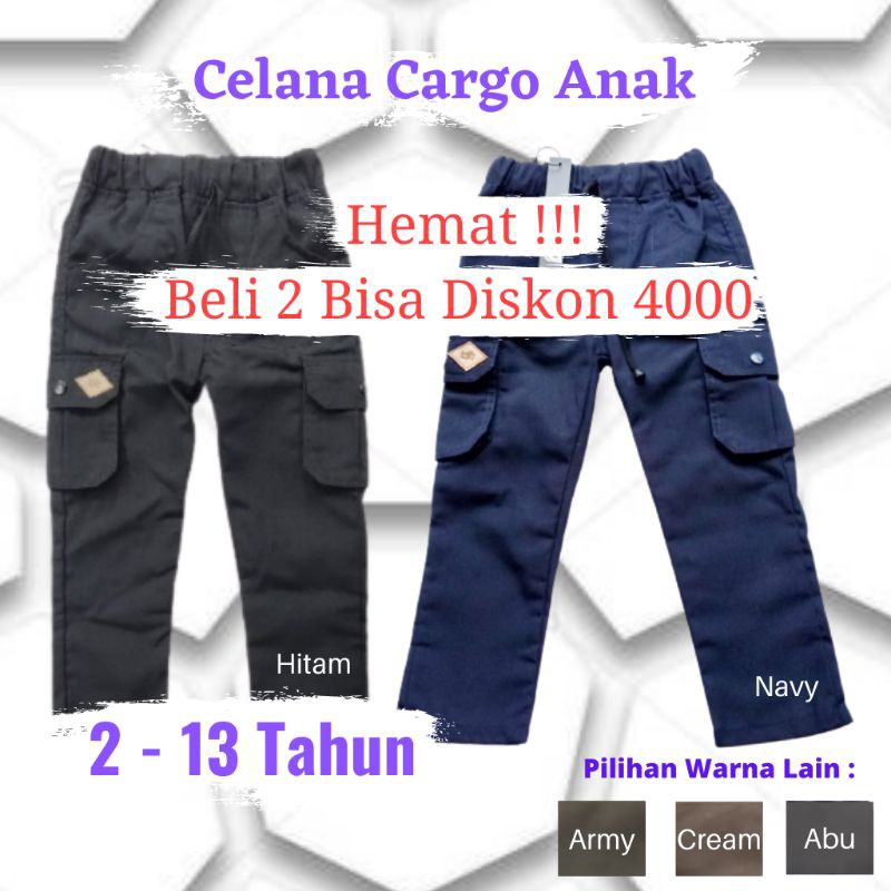  Celana cargo anak laki laki  Celana  cargo  anak  Celana  cargo  