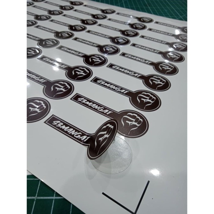 

PEREKAT-PENGIKAT- PROMO CETAK STICKER/STIKER CUTTING SETENGAH PUTUS - GLOSSY -PENGIKAT-PEREKAT.
