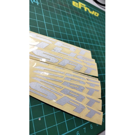 Sticker SRT | Sticker helm | sticker cutting