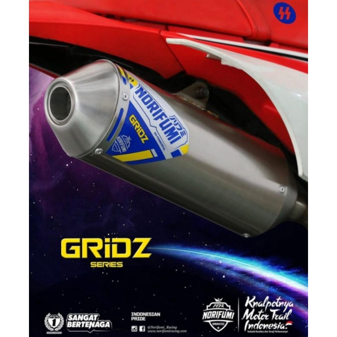 knalpot norifumi gridz original