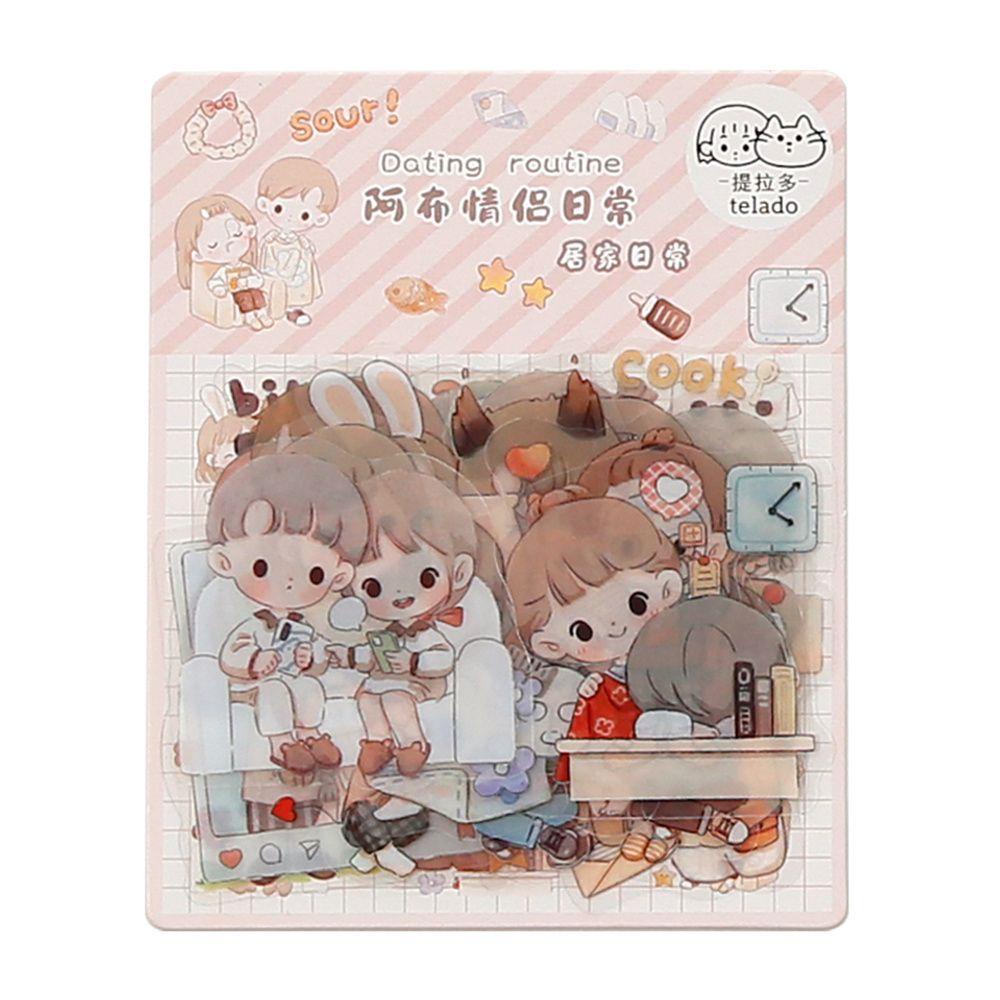 Populer Sticker Laptop Jurnal Scrapbooking Stiker Hewan Peliharaan Cewek Cowok Lucu