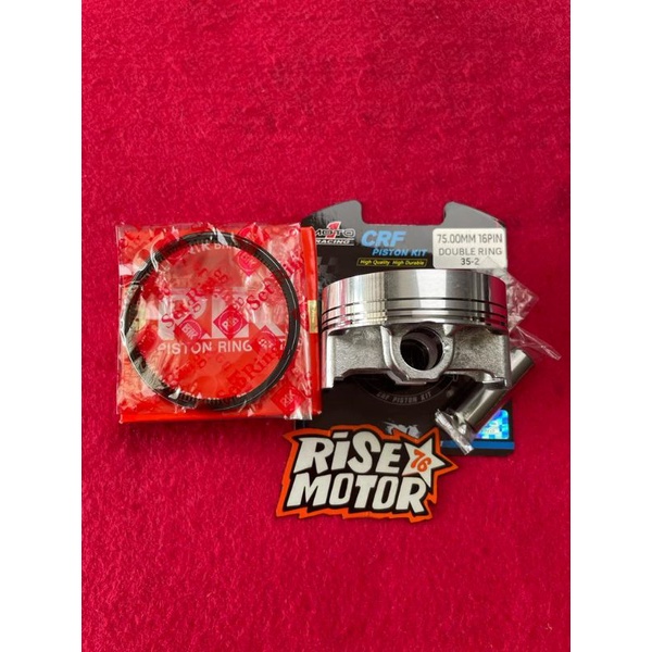 Piston Moto 1 75 pen 16 type CRF double ring