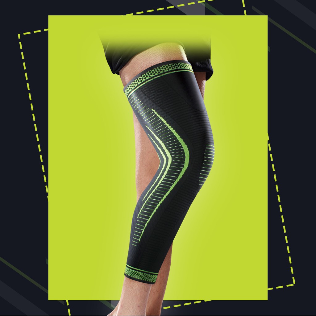 Full Knee Support / Pelindung lutut dari paha sampai betis Fit Gear NO 7701 – Electric Series